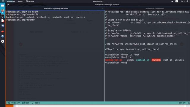 Linux Privilege Escalation : NFS share  || NO ROOT Squashing ||