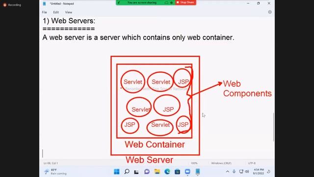21 Class servlet  Jsp with Apache tomcat server jdbc with example advance java
