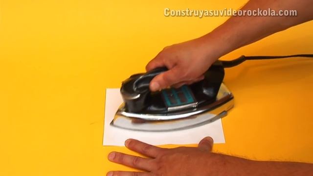 Home made printed circuits by the method of ironing