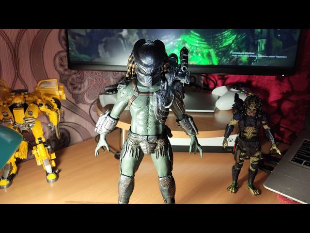 Хищник из пластилина. Sculpting Predator Jungle Hunter.