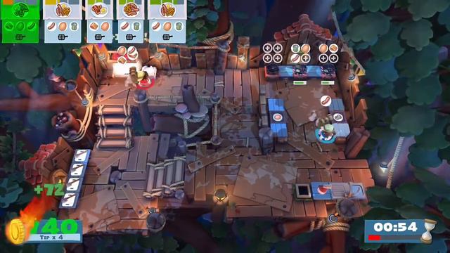Overcooked 2 Campfire DLC couch co op
