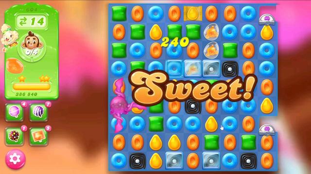 CANDY CRUSH JELLY Level 604 FULL HD GAME PLAY