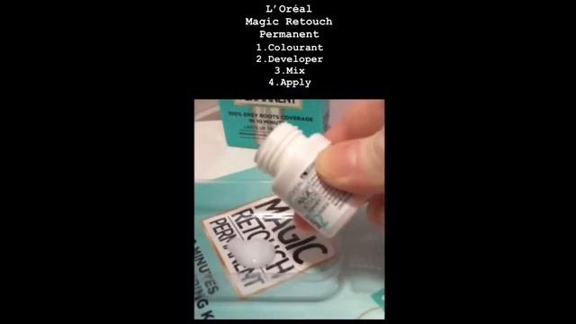 L’Oreal Paris Root Magic ReTouch Permanent #haircolour #patchtest #howto #shorts #beauty #hair