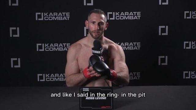 Champion Ross Levine Thanks MindLock After Win  Karate Combat 38