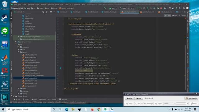 Multimedia  SQLITE Android Studio