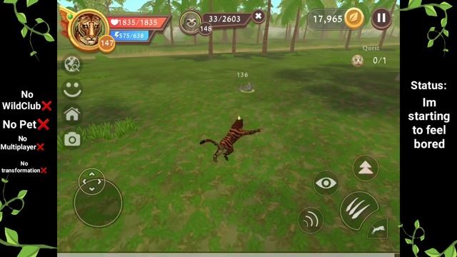WildCraft Level 1-200 Tiger ChallengeNo WildClub?
