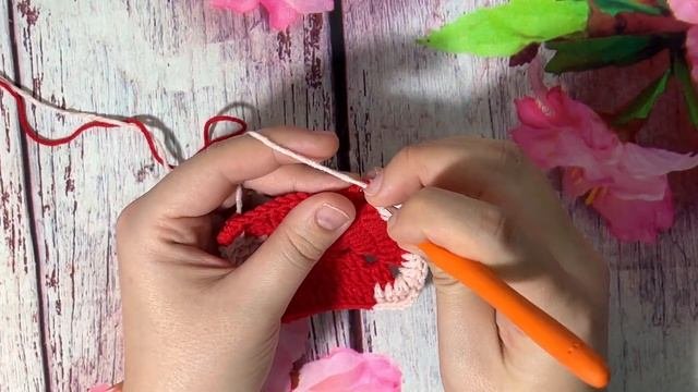 Сумочка с сердечком. Подарок ко дню влюбленных.