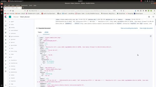 ELK - 44. KIBANA : DISCOVER, les filtres et principes