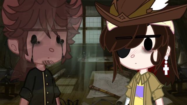 [✨]×{А капитан в каюте..}×[🏴☠️] "Улыбка Дьявола" @SoulSans9999 @milkkll