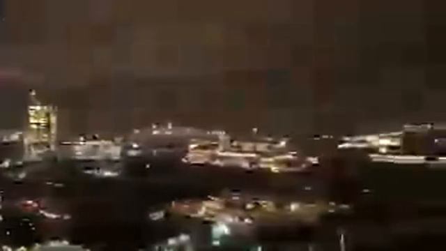 Центр Москвы-Ночная Москва сити