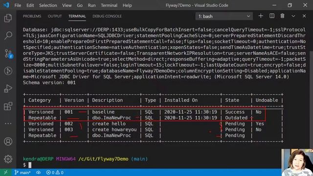 Create a Dry Run Script with Flyway