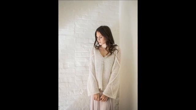 Модные Белые Женские Пуловеры Спицами - 2019 / Trendy White Women's Pullovers Knitting