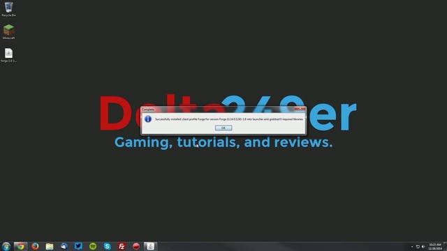 How to Install Minecraft Forge for Minecraft 1.8