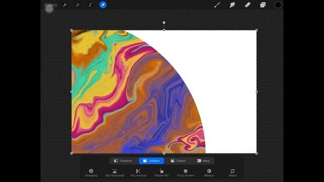 Apple Planet Wallpaper | Procreate