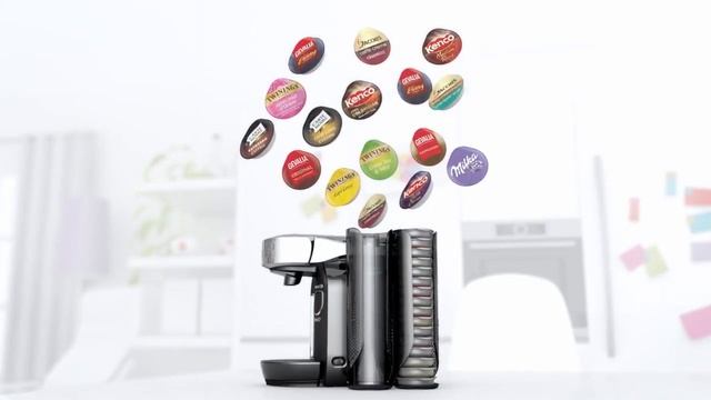 TASSIMO - Кофемашина TASSIMO Caddy  Прощай спешка да здравствуют опции!  RU
