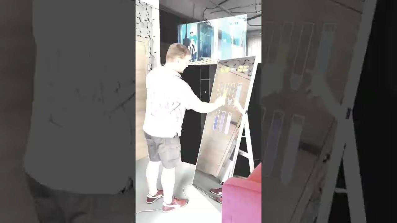 Напольное смарт зеркало SMARTSY #smartsy #smartmirror #смартзеркало #умноезеркало #волшебноезеркало