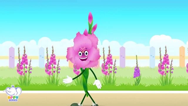 Gladiolus | Flower Song | 4K | Appu Series