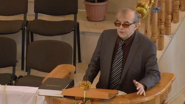 Богослужение 27.12.2015. Проповедь Савченко А.П.