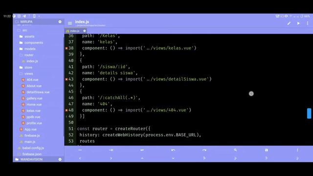 cara membuat sistem login website sekolah #1 - routes login dan registrasi