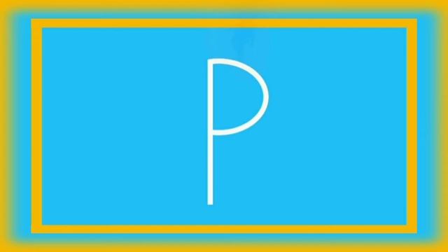 Writing capital and small  letter 'Pp' | Letter 'Pp' writing practice for preschool