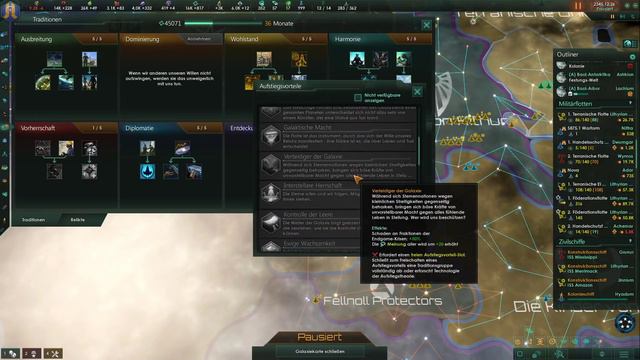 Let's Play Stellaris - Terraner: 15. Sondersitzung des Koordinierungsrates (ABSTIMMUNG)