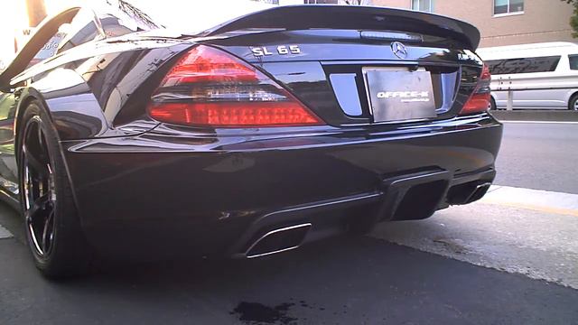 Mercedes Benz R230 AMG SL65 AMG BLACK SERIES "MIRACLE" EXHAUST SOUND OFFICE-K TOKYO