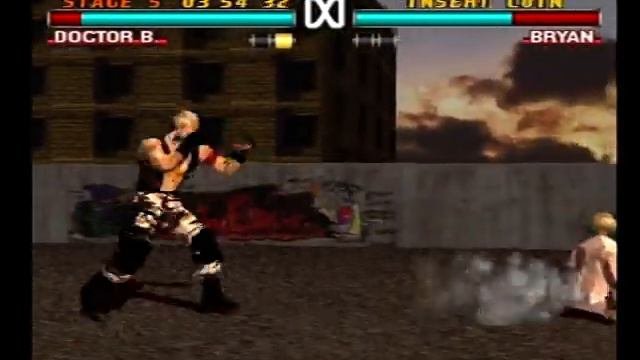 Tekken 3 Arcade Mode - Dr Boskonovitch