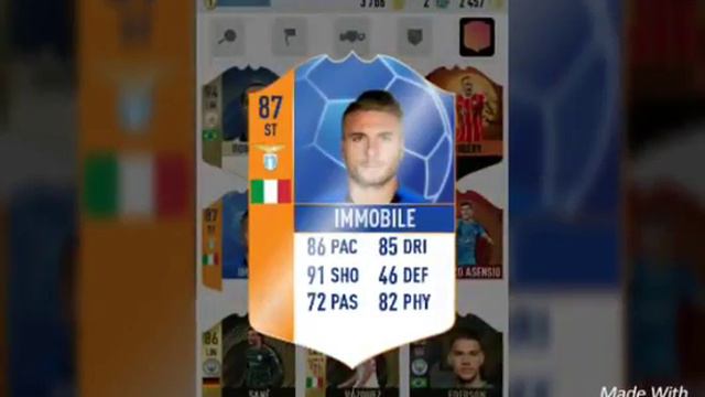 Самые лучшее карточки в fifa 18 каторые у меня есть