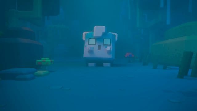 Cube-Shaped Pokеmon on Cubie Island_! EP03_ Spooky Forest