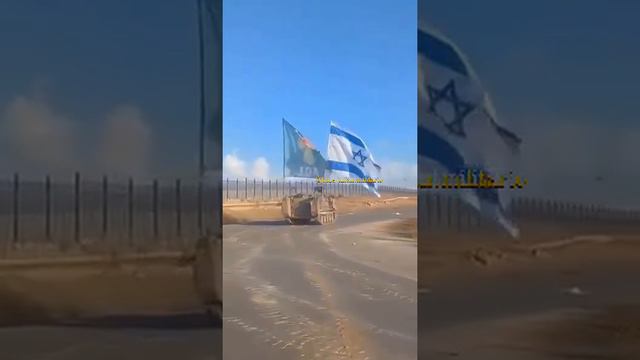 Израильская бронетехника вышла на границу с Египтом