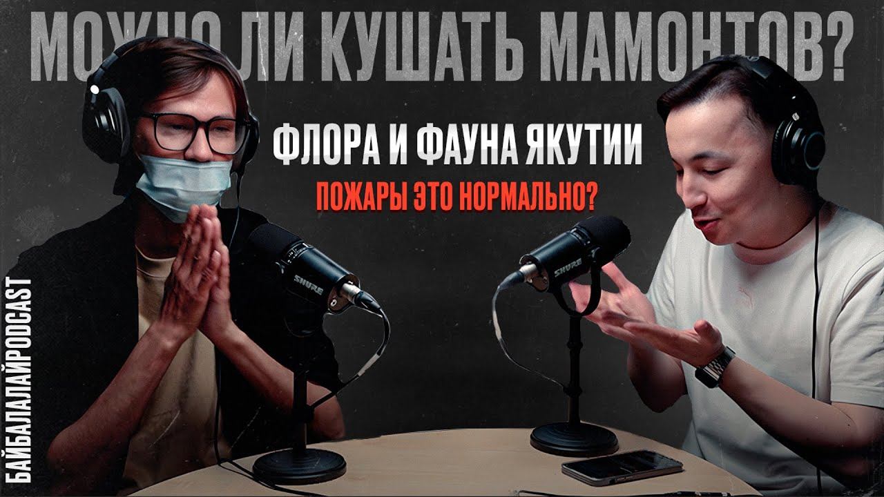 Пожары - это нормально? Подкаст о флоре и фауне Якутии