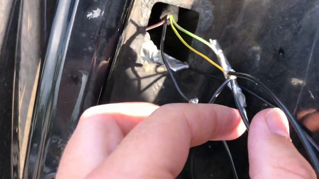 Fiat Punto EVO tail light resistor (canbus error fix)
