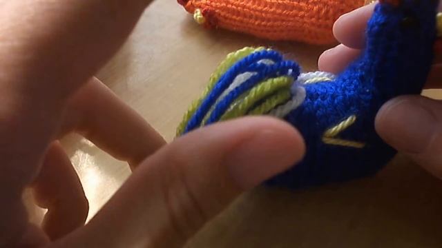 Простой петушок спицами обзор