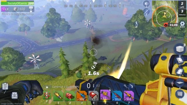 Death From Above In BATTLE ROYALE Game CREATIVE DESTRUCTION (BR Gameplay 2019)