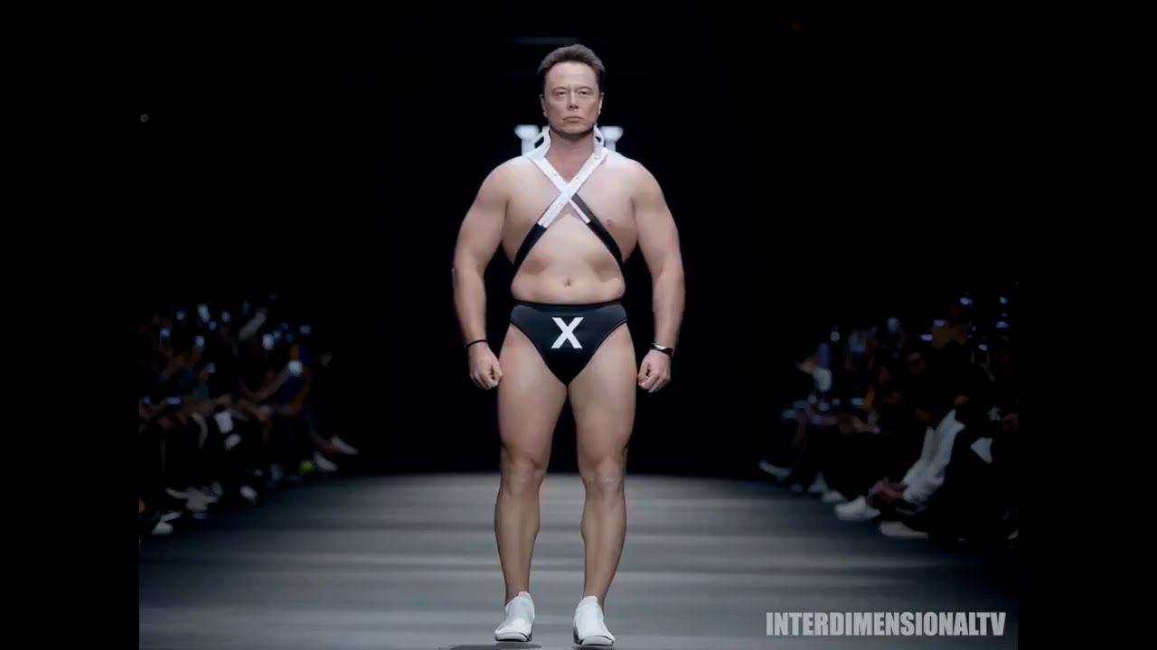 The most expensive neural network-generated fashion show was shown by Elon Musk