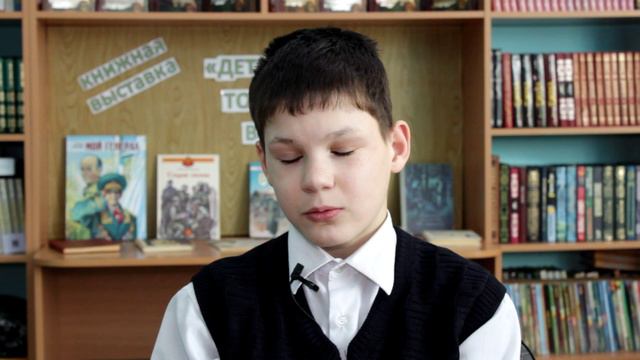 Вячеслав, 12 лет (видео-анкета)