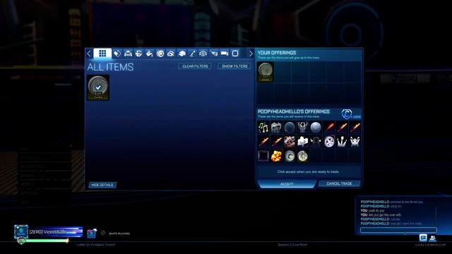 Rocket League Scam Report #16888