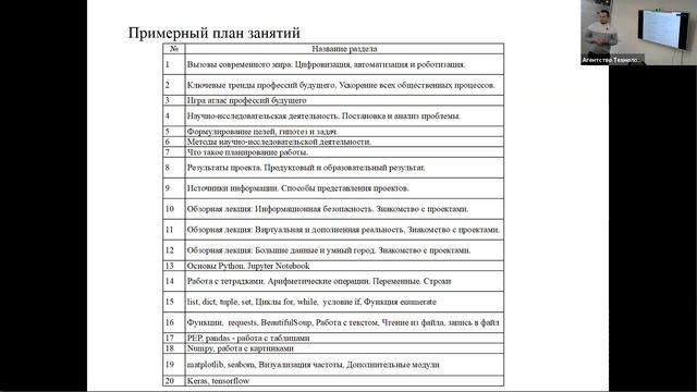 Защита проекта «Развитие Центра Интеллектуальной Информатики (ЦИИ) для углубленной подготовки к ...
