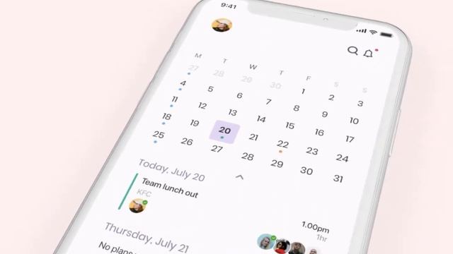 Meeting App - UI Animation | Protopie | Adobe Xd