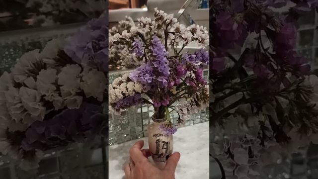 Мини букет из статицы
