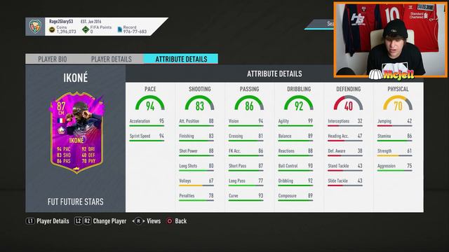 MOST OVERPOWERED CARD IN FIFA 20!!!!! | FUTURE STARS MALEN REVIEW FIFA 20