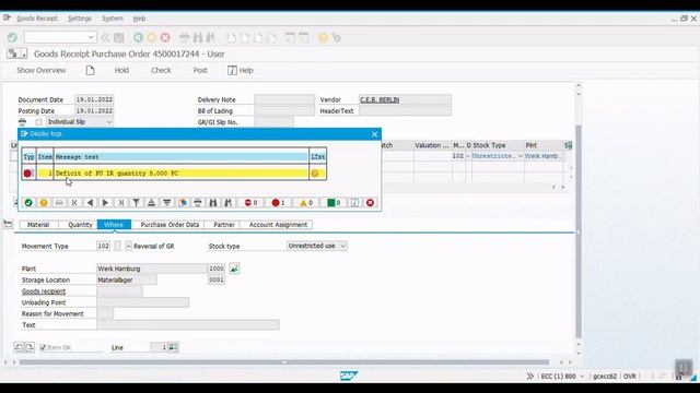 SAP Reverse Goods Receipt After Invoice | How To Reverse Goods Receipt In SAP