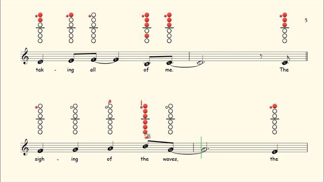 How to play Stranger on the Shore on Clarinet | Sheet Music with Tab