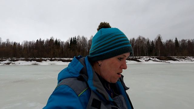 Давно мы не ловили такой размер / Трофейная рыбалка в апреле / Весенняя рыбалка на хариуса и сига