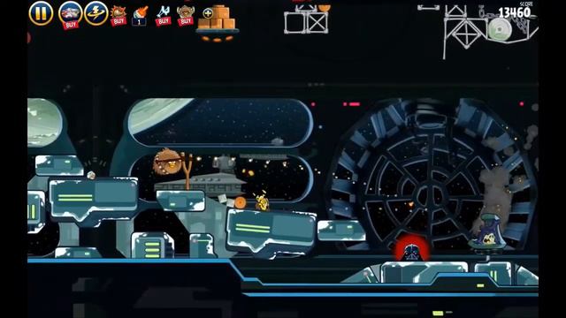 ¿Cómo pasar el nivel final? Angry Birds Star Wars para Android nivel 30 Death Star 2