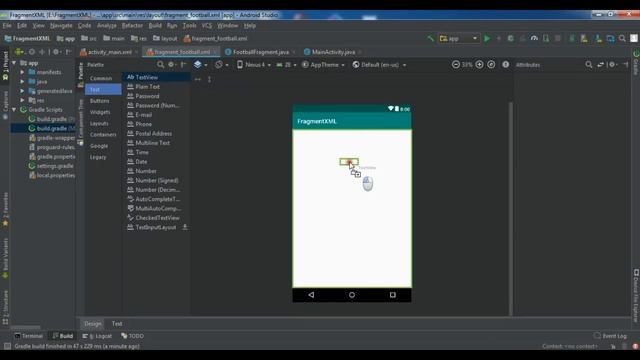 Android Studio | Fragment Introduction | Add Fragment Using XML