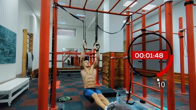 Damn Set #19 . 50 Muscle ups on a rings.