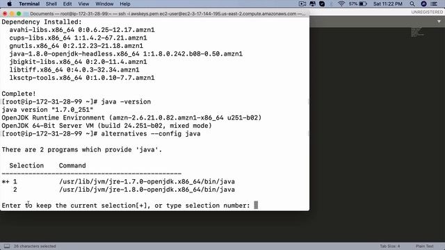 AWS Spring Boot Deployment - Step 5 Install java and mysql