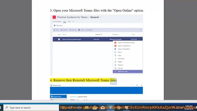Fix Unknown error when clicking on file in Microsoft Teams