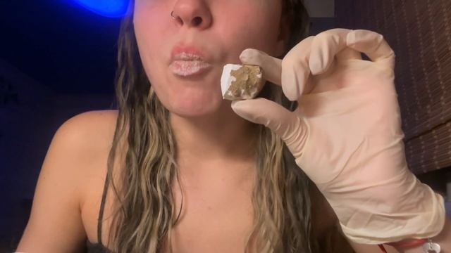 Мел в глиняной глазуриchalk moor asmr chalk cranch wet асмр глина мел